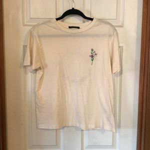 Urban Outfitters Cropped Graphic Tee